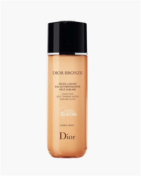 dior self tanning mist.